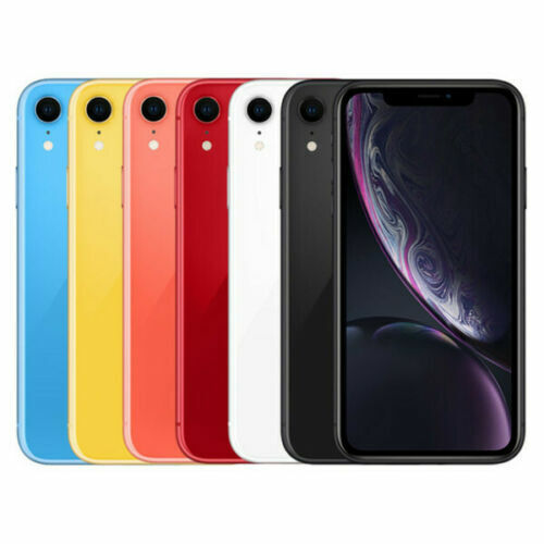 The Saisales Apple iPhone XR 64GB, with its stunning Liquid Retina display, is showcased in various colors.