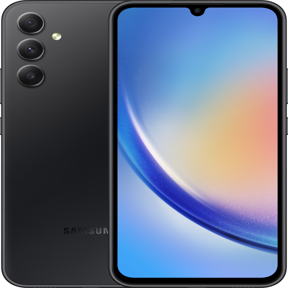 Saisales Samsung Galaxy A34 128GB black, mobile technology.