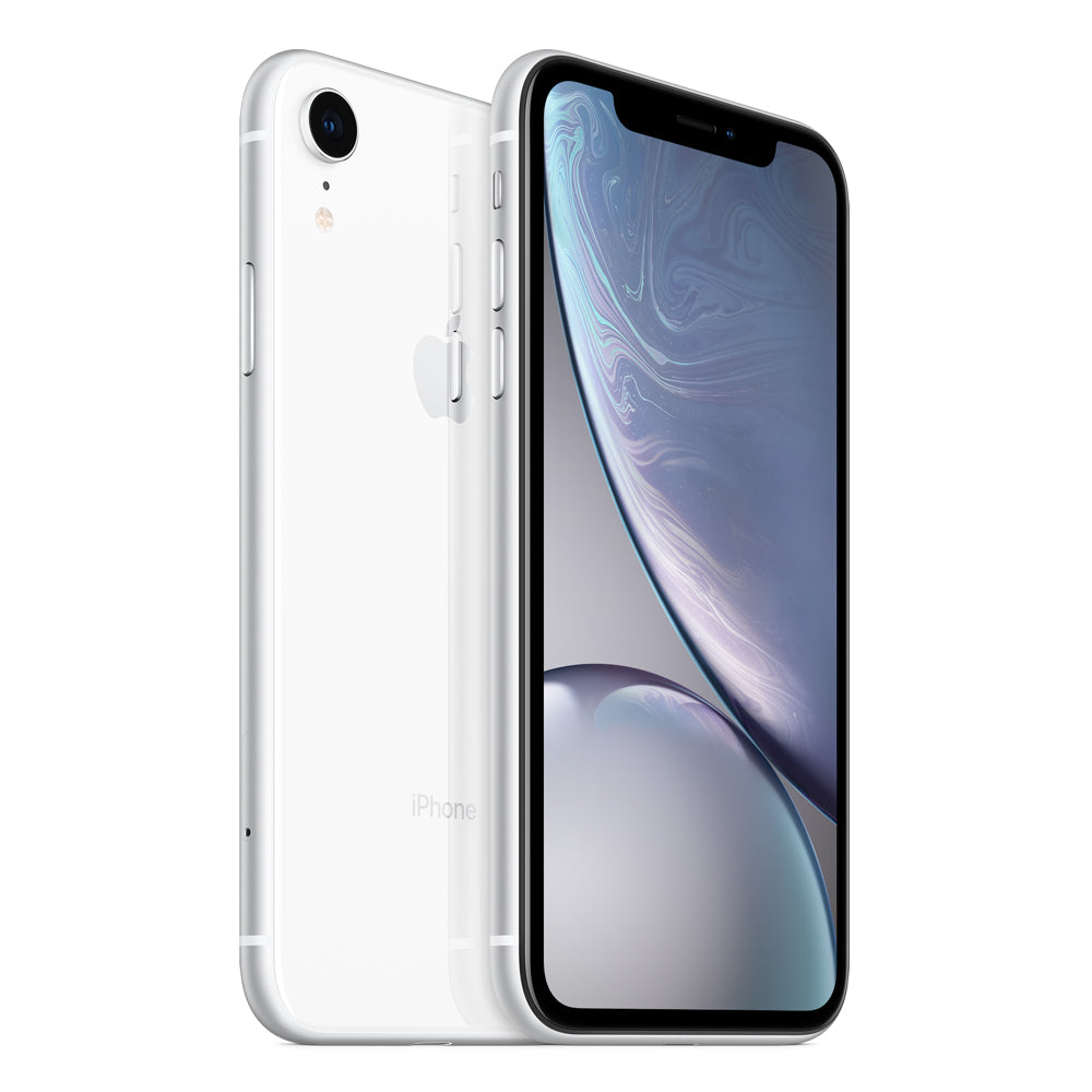 Saisales Apple iPhone XR 64GB in white is available for purchase on saisales.com. Experience the superior visual quality with its Liquid Retina Display.